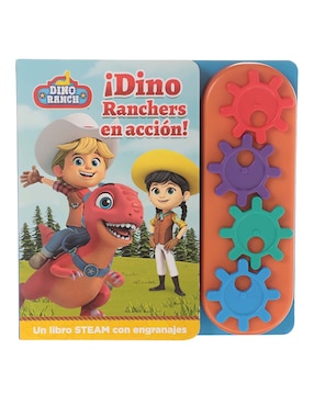 Libro ¡Dino Ranchers en acción! de Varios