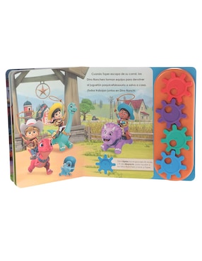 Libro ¡Dino Ranchers en acción! de Varios