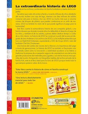 Libro La Historia de Lego de Jens Andersen