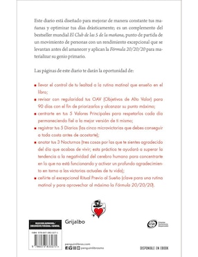 Libro El Club de Las 5 de La Manana Diario de Robin Sharma