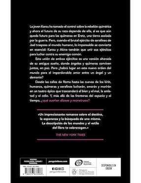 Libro Sueños de Dioses y Monstruos de Laini Taylor