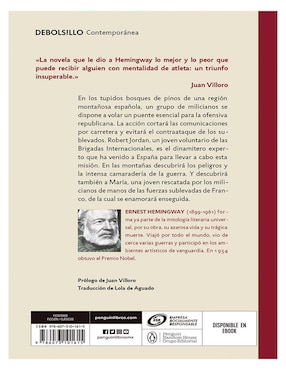Libro Por quién doblan las campanas de Ernest Hemingway
