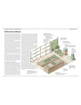 Libro Guía práctica ilustrada para el horticultor autosuficiente y la vida en el campo de John Seymour