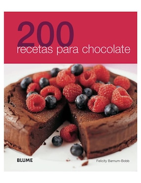 Libro 200 recetas para chocolate