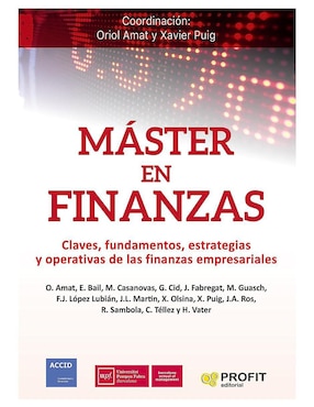Libro Master en finanzas de Amat y Puig