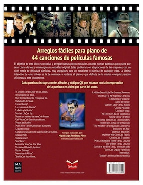 Libro Música de cine de Miguel Ángel Fernández Pérez