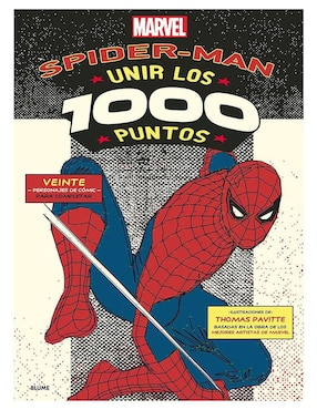 Libro Spider-Man unir los 1000 puntos de Tomas Pavitte