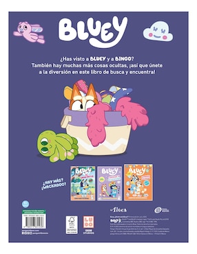 Libro ¿Dónde está Bluey? de Bluey