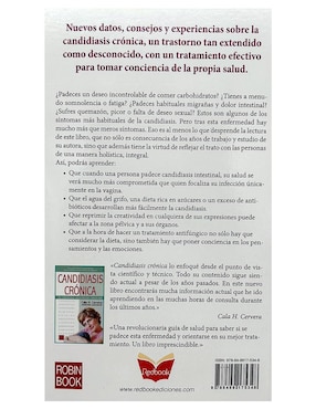 Libro Candidiasis, tu amiga del alma de Cala H. Cervera