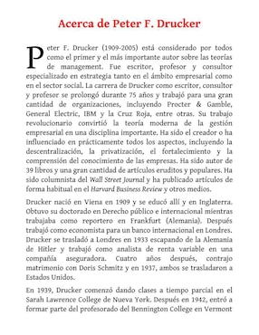 Libro Las 5 Claves de Peter Drucker