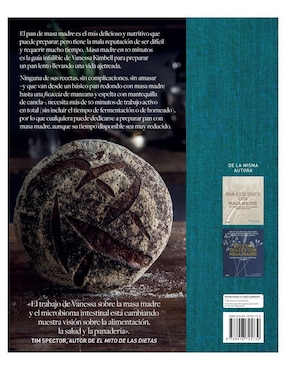 Libro Masa Madre en 10 Minutos de Vanessa Kimbell