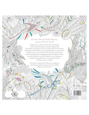Libro El Maravilloso Mundo Tropical de Millie Marotta