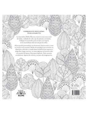 Libro El Reino Animal de Millie Marotta
