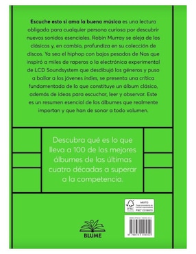 Libro Escuche Esto Si Ama La Buena Música de Robin Murray