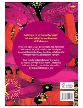 Libro La Magia de los Hongos de Sandra Lawrence / Royal Botanic Gardens