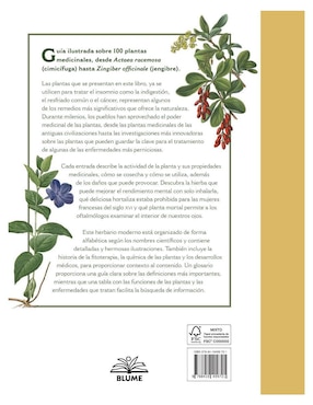 Libro Botanicum Medicinale: Guía ilustrada de Plantas Medicinales de Catherine Whitiock