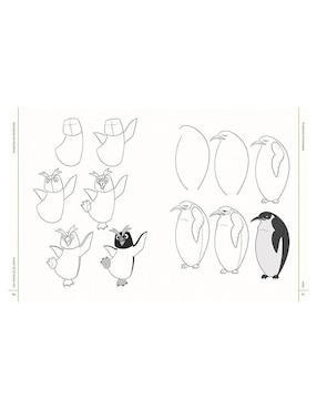 Libro 100 Animales de Cómic. Dibujo paso a paso de Keilidh Bradley