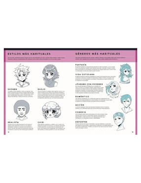 Libro El Arte de Dibujar Manga de Talia Horsburgh