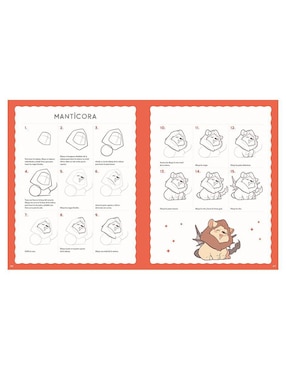 Libro Dibujar Animales Míticos y Seres Mágicos de Phoebe Im