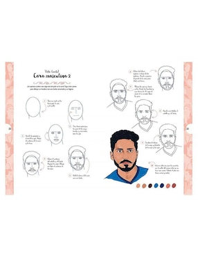 Libro Dibujar Personas en 10 Pasos de Justine Lecouffe