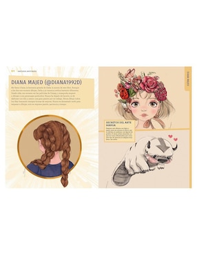 Libro Secretos del Dibujo Manga de Dalia Sharawna