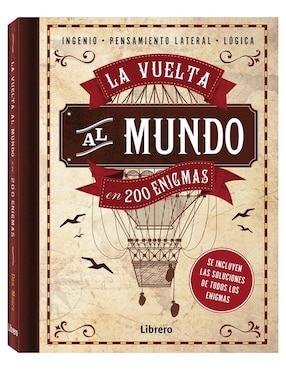 Libro Vuelta al Mundo en 200 Enigmas de Dan Moore