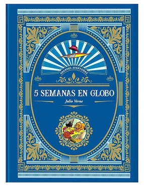 Libro 5 Semanas en Globo de Julio Verne