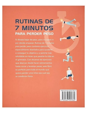 Libro Rutinas de 7 Minutos Para Perder Peso de Michael Jerome