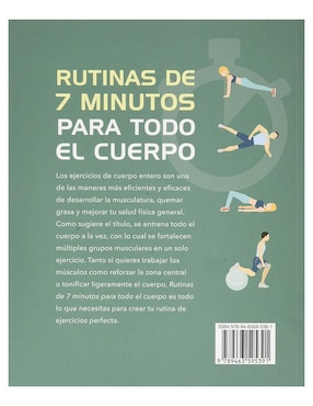 Libro Rutinas de 7 Minutos para todo el Cuerpo de Michael Jerome