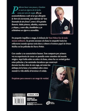 Libro Más allá de la magia de Tom Felton