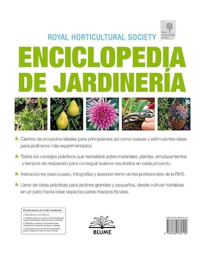 Enciclopedia de Jardinería Ideas para Cultivar Prácticamente Todo de Zia Allaway, Lia Leendertz y Royal Horticultural Society