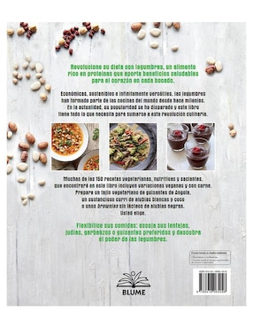 Libro Legumbres Revolucionarias 150 Recetas Vegetarianas con Superalimentos de Tami Hardeman