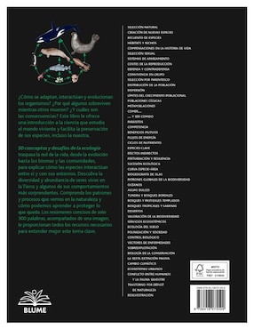 Libro 50 Conceptos y Desafíos de La Ecología de Mark Fellowes / Becky Thomas