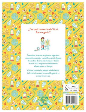 Libro Pequeños relatos de grandes historias: Leonardo Da Vinci de Isabel Thomas / Katja Spitzer
