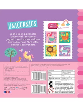 Libro Unicornios de Editorial Guadal