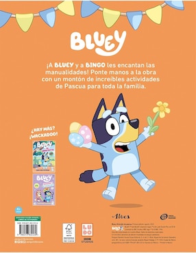 Libro Bluey: Easter Fun Diversión de Pascua Libro de Manualidades de Ladybird Books