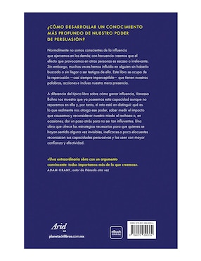Libro Tienes Más Influencia de la Que Crees de Vanessa Bohns