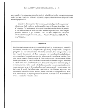 Los alimentos. Medicina milagrosa de Jean Carper