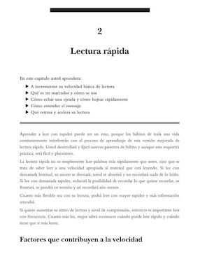 Técnicas de lectura rápida de Tina Konstant