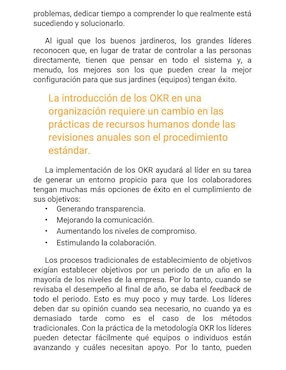 Liderando con OKR: Objetivos y resultados clave de Marcos Álvarez