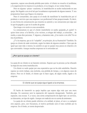 Gestión de Quejas y Reclamaciones de José Ma. Acosta