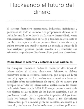 Hackeando el Futuro del Dinero de Brett Scott