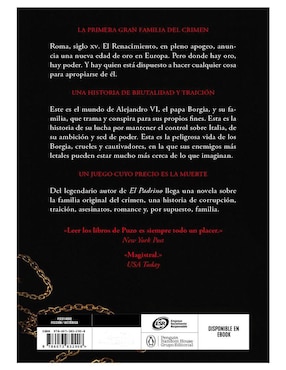Libro Los Borgia de Mario Puzo