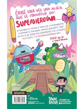 Libro Aventuras Malvadas de Una Superheroina de Vania Bachur