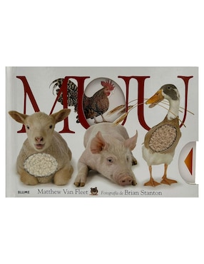 Muu: Descrubre con Solapas y Texturas Siete Animales de la Granja de Matthew Van Fleet y Brian Stanton