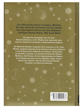 Sherlock holmes: El palacio de la memoria Enigmas de Dr. John Watson