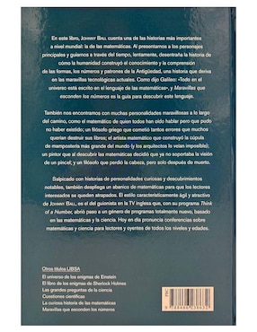 Maravillas que Esconden los Números. Breve Historia de las Matemáticas de Johnny Ball