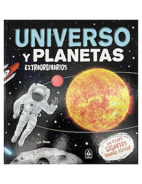 Universo y planetas extraordinarios con flaps gigantes de Lola Maeso