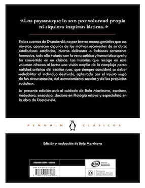 Libro Cuentos de Fiódor M. Dostoievski