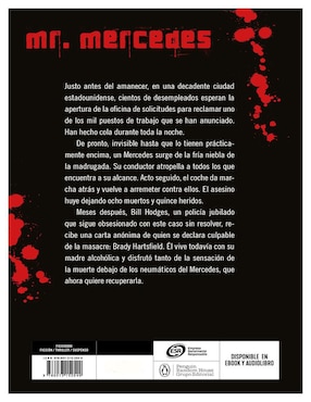 Libro Mr. Mercedes de Stephen King